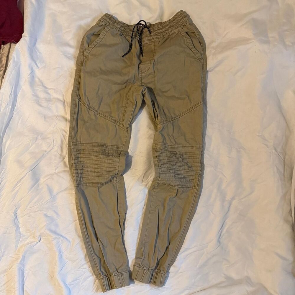 No-boundaries Women's Tan and Khaki Trousers